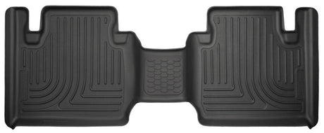 Husky Liners 12-15 Toyota Tacoma Extended Cab WeatherBeater Second Row Black Floor Liners Husky Liners Floor Mats - Rubber  AXOPROS