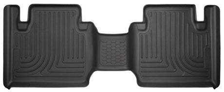Husky Liners 12-15 Toyota Tacoma Extended Cab WeatherBeater Second Row Black Floor Liners Husky Liners Floor Mats - Rubber  AXOPROS