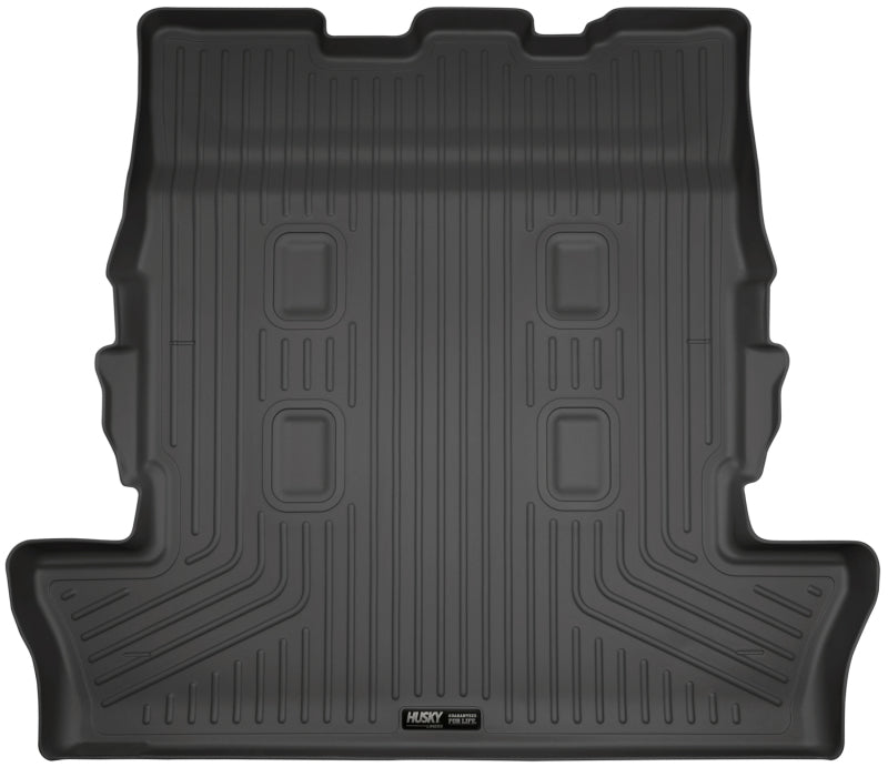 Husky Liners 13-16 Lexus LX570 / 13-16 Toyota Land Cruiser Weaterbeater Black Cargo/Trunk Liner Husky Liners Floor Mats - Rubber  AXOPROS