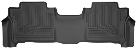 Husky Liners 13-16 Lexus LX570 / 13-16 Toyota Land Cruiser WeatherBeater 2nd Row Black Floor Liners Husky Liners Floor Mats - Rubber  AXOPROS