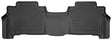Husky Liners 13-16 Lexus LX570 / 13-16 Toyota Land Cruiser WeatherBeater 2nd Row Black Floor Liners Husky Liners Floor Mats - Rubber  AXOPROS
