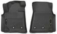 Husky Liners 13-16 Lexus LX570 / 13-16 Toyota Land Cruiser Weatherbeater Black Front Floor Liners Husky Liners Floor Mats - Rubber  AXOPROS