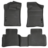 Husky Liners 13 Nissan Altima Weatherbeater Black Front & 2nd Seat Floor Liners Husky Liners Floor Mats - Rubber  AXOPROS