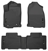 Husky Liners 13 Toyota RAV4 Weatherbeater Black Front & 2nd Seat Floor Liners Husky Liners Floor Mats - Rubber  AXOPROS