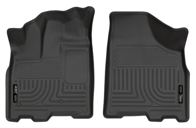 Husky Liners 13 Toyota Sienna WeatherBeater Black Front Floor Liners Husky Liners Floor Mats - Rubber  AXOPROS