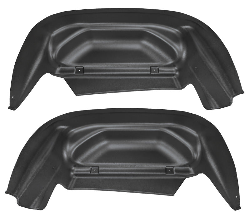 Husky Liners 14-15 Chevy/GMC Silverado/Sierra Black Rear Wheel Well Guards Husky Liners Wheel Well Liners  AXOPROS