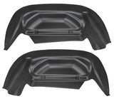Husky Liners 14-15 Chevy/GMC Silverado/Sierra Black Rear Wheel Well Guards Husky Liners Wheel Well Liners  AXOPROS