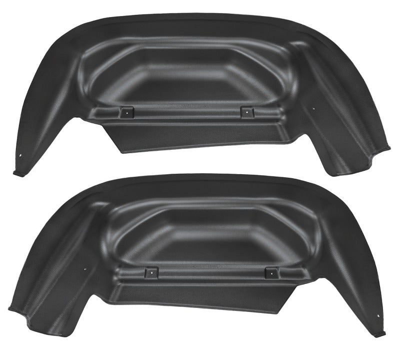Husky Liners 14-15 Chevy/GMC Silverado/Sierra Black Rear Wheel Well Guards Husky Liners Wheel Well Liners  AXOPROS