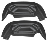 Husky Liners 14-15 Chevy/GMC Silverado/Sierra Black Rear Wheel Well Guards Husky Liners Wheel Well Liners  AXOPROS