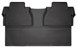 Husky Liners 14-15 Toyota Tundra CrewMax Cab Pickup Weatherbeater Black 2nd Seat Floor Liners Husky Liners Floor Mats - Rubber  AXOPROS