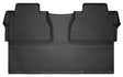 Husky Liners 14-15 Toyota Tundra CrewMax Cab Pickup Weatherbeater Black 2nd Seat Floor Liners Husky Liners Floor Mats - Rubber  AXOPROS