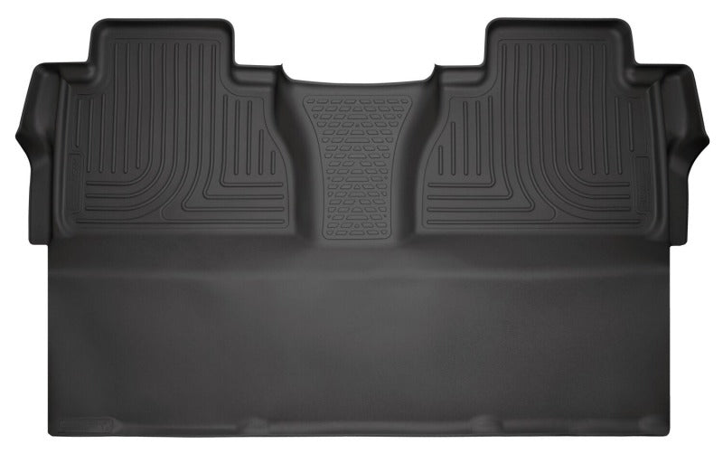 Husky Liners 14-16 Toyota Tundra CrewMax Cab Pickup X-Act Contour Black 2nd Seat Floor Liner Husky Liners Floor Mats - Rubber  AXOPROS