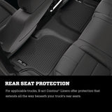 Husky Liners 14-17 Chevrolet Silverado 1500 Standard Cab X-Act Contour Black Front Floor Liners Husky Liners Floor Mats - Rubber  AXOPROS