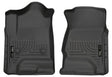 Husky Liners 14 Chevrolet Silverado 1500/GMC Sierra 1500 WeatherBeater Black Front Floor Liners Husky Liners Floor Mats - Rubber  AXOPROS