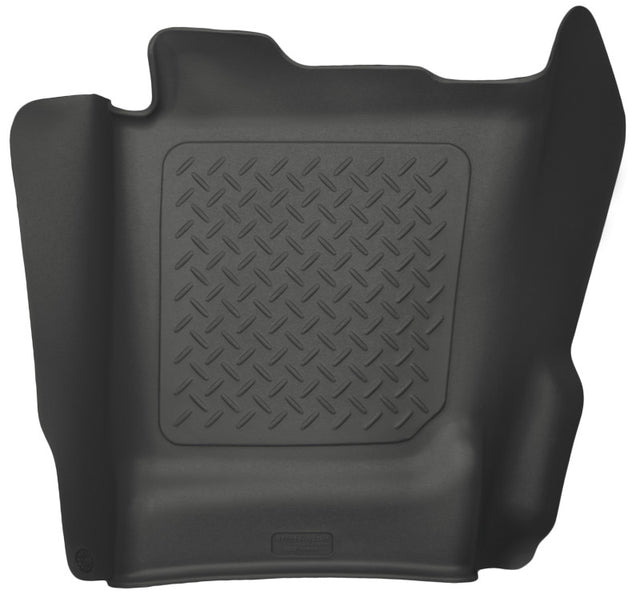 Husky Liners 14 Chevrolet Silverado/GMC Sierra 1500 WeatherBeater Black Center Hump Floor Liners Husky Liners Floor Mats - Rubber  AXOPROS