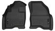 Husky Liners 15-17 Ford Explorer WeatherBeater Black Front Floor Liners Husky Liners Floor Mats - Rubber  AXOPROS
