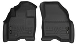 Husky Liners 15-17 Ford Explorer WeatherBeater Black Front Floor Liners Husky Liners Floor Mats - Rubber  AXOPROS