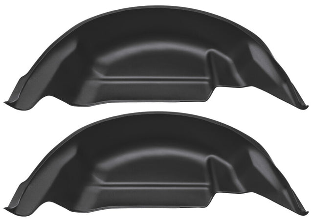 Husky Liners 15-20 Ford F-150 Black Rear Wheel Well Guards Husky Liners Wheel Well Liners  AXOPROS