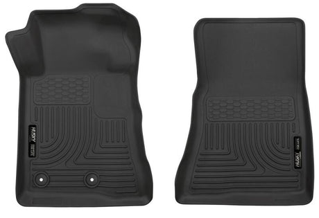 Husky Liners 15-22 Ford Mustang X-act Contour Series Front Floor Liners - Black Husky Liners Floor Mats - Rubber  AXOPROS