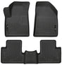 Husky Liners 15-22 Jeep Cherokee WeatherBeater Combo Black Floor Liners Husky Liners Floor Mats - Rubber  AXOPROS