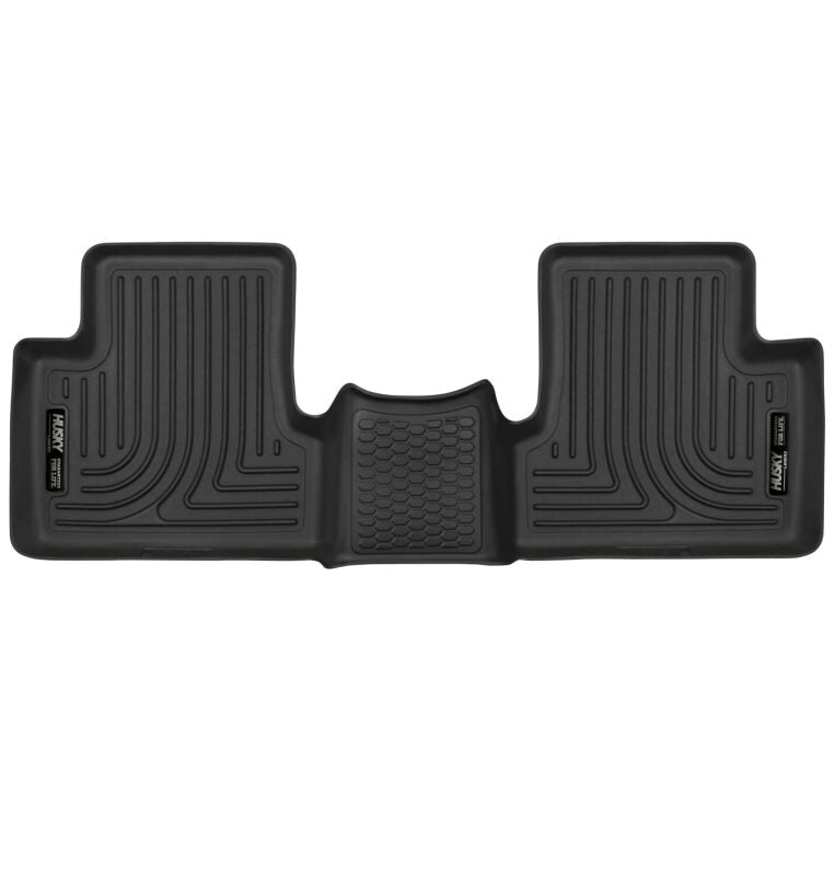 Husky Liners 15-22 Jeep Cherokee X-act Contour Series 2nd Seat Floor Liner - Black Husky Liners Floor Mats - Rubber  AXOPROS