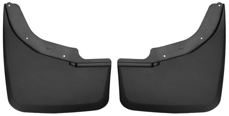 Husky Liners 15 Chevrolet Silverado 3500 HD Black Dually Rear Mud Guards Husky Liners Mud Flaps  AXOPROS