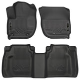 Husky Liners 15 Honda Fit Weatherbeater Black Front and Second Seat Floor Liners Husky Liners Floor Mats - Rubber  AXOPROS