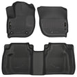 Husky Liners 15 Honda Fit Weatherbeater Black Front and Second Seat Floor Liners Husky Liners Floor Mats - Rubber  AXOPROS