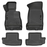 Husky Liners 16-17 Chevy Camaro WeatherBeater Front and Second Row Black Floor Liners Husky Liners Floor Mats - Rubber  AXOPROS