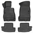 Husky Liners 16-17 Chevy Camaro WeatherBeater Front and Second Row Black Floor Liners Husky Liners Floor Mats - Rubber  AXOPROS
