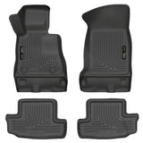 Husky Liners 16-17 Chevy Camaro WeatherBeater Front and Second Row Black Floor Liners Husky Liners Floor Mats - Rubber  AXOPROS