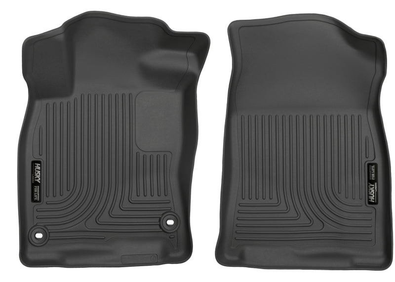 Husky Liners 16-18 Honda Civic X-Act Contour Black Front Floor Liners Husky Liners Floor Mats - Rubber  AXOPROS