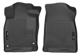 Husky Liners 16-18 Honda Civic X-Act Contour Black Front Floor Liners Husky Liners Floor Mats - Rubber  AXOPROS