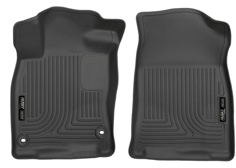 Husky Liners 16-18 Honda Civic X-Act Contour Black Front Floor Liners Husky Liners Floor Mats - Rubber  AXOPROS