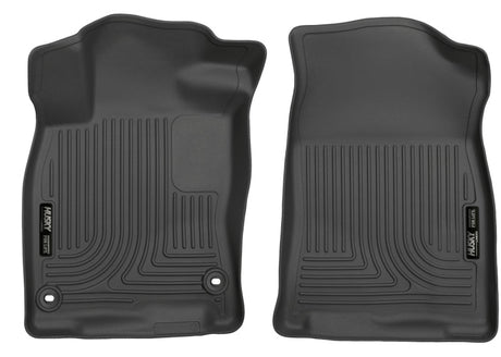 Husky Liners 16-18 Honda Civic X-Act Contour Black Front Floor Liners Husky Liners Floor Mats - Rubber  AXOPROS