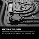 Husky Liners 16-22 Dodge Challenger (RWD) Front & Second Row Black Floor Liners Husky Liners Floor Mats - Rubber  AXOPROS