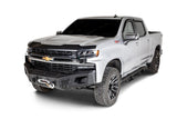 Husky Liners 17-19 Chevy Silverado 2500/3500 Aeroskin - Matte Black Husky Liners Hood Deflectors  AXOPROS