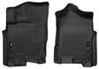 Husky Liners 17-24 Nissan Titan Crew Cab/16-24 Titan XD Crew Cab X-Act Front Floor Liner Set Black Husky Liners Floor Mats - Rubber  AXOPROS