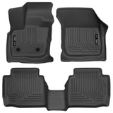 Husky Liners 17 Ford Fusion / 17 Lincoln MKZ Black Front and 2nd Row Floor Liners Husky Liners Floor Mats - Rubber  AXOPROS
