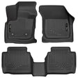 Husky Liners 17 Ford Fusion / 17 Lincoln MKZ Black Front and 2nd Row Floor Liners Husky Liners Floor Mats - Rubber  AXOPROS