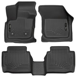 Husky Liners 17 Ford Fusion / 17 Lincoln MKZ Black Front and 2nd Row Floor Liners Husky Liners Floor Mats - Rubber  AXOPROS