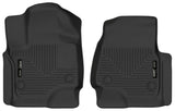 Husky Liners 18-22 Ford Expedition / 18-19 Lincoln Navigator X-Act Contour Black Front Floor Liners Husky Liners Floor Mats - Rubber  AXOPROS