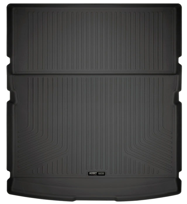 Husky Liners 18-22 Ford Expedition Max WeatherBeater Black Rear Cargo Liner (Behind 3rd Row Seat) Husky Liners Floor Mats - Rubber  AXOPROS