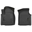 Husky Liners 19-20 Chevy Silverado WeatherBeater Black Floor Liners - Front Husky Liners Floor Mats - Rubber  AXOPROS