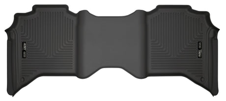 Husky Liners 19-20 Ram 2500/3500 Crew Cab Weatherbeater 2nd Seat Floor Liner - Black Husky Liners Floor Mats - Rubber  AXOPROS