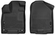 Husky Liners 19-21 Honda Passport / 16-21 Honda Pilot X-act Contour Series Front Floor Liners Black Husky Liners Floor Mats - Rubber  AXOPROS