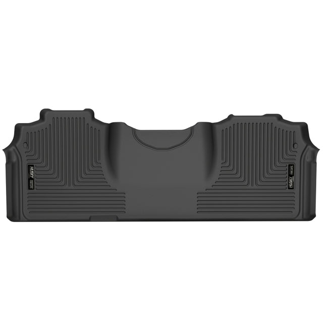 Husky Liners 19-21 Ram 2500/3500 Mega Cab Pickup WeatherBeater Black 2nd Seat Floor Liners Husky Liners Floor Mats - Rubber  AXOPROS