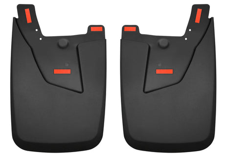 Husky Liners 19-22 Dodge RAM 2500/3500 w/ OEM Fender Flares Custom-Molded Rear Mud Guards Husky Liners Mud Flaps  AXOPROS