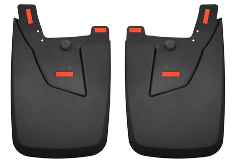 Husky Liners 19-22 Dodge RAM 2500/3500 w/ OEM Fender Flares Custom-Molded Rear Mud Guards Husky Liners Mud Flaps  AXOPROS