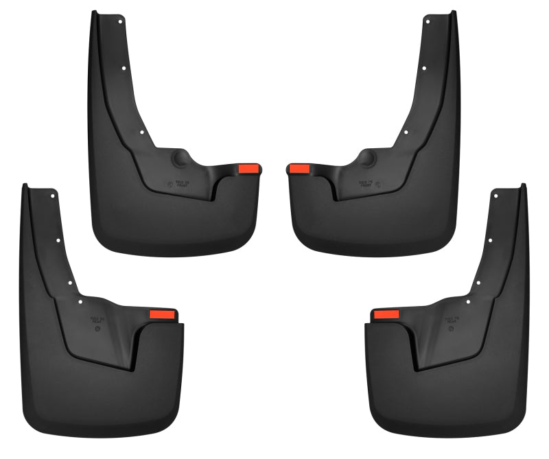 Husky Liners 19-22 RAM 1500 w/ OEM Fender Flares Custom-Molded Front & Rear Mud Guards Husky Liners Mud Flaps  AXOPROS